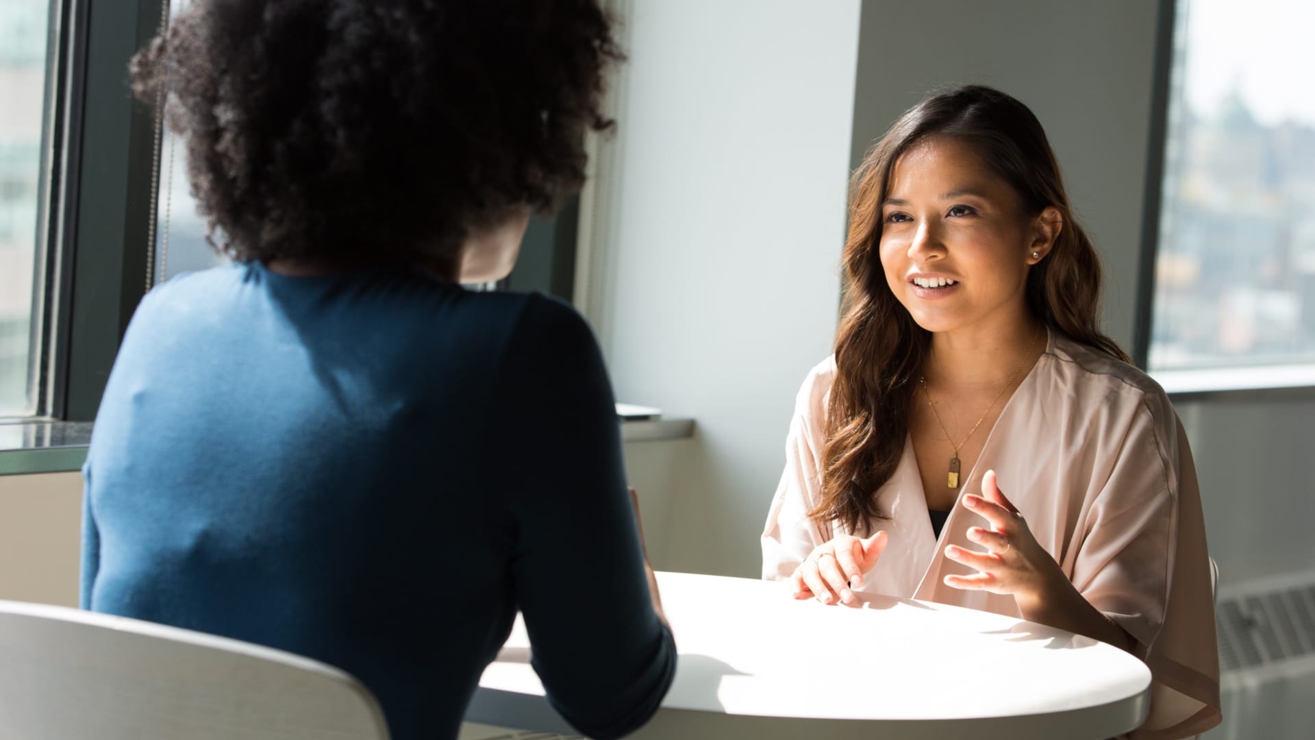 Women in conversation