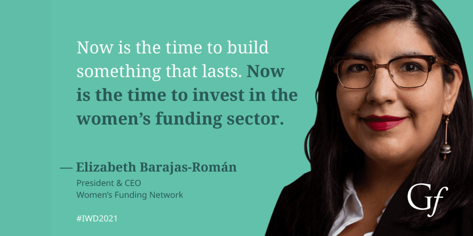 Elizabeth BarajasRomán Interviewed by the Gates Foundation for IWD