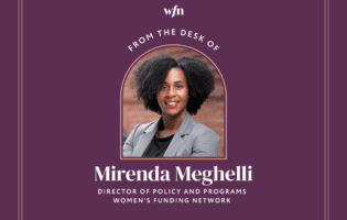 Mirenda Meghelli, Director of Policy and Programs, Women's Funding Network