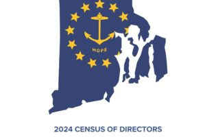 2024 Census of Directors and Chief Executives of Rhode Island's Largest Nonprofit Organizations report cover