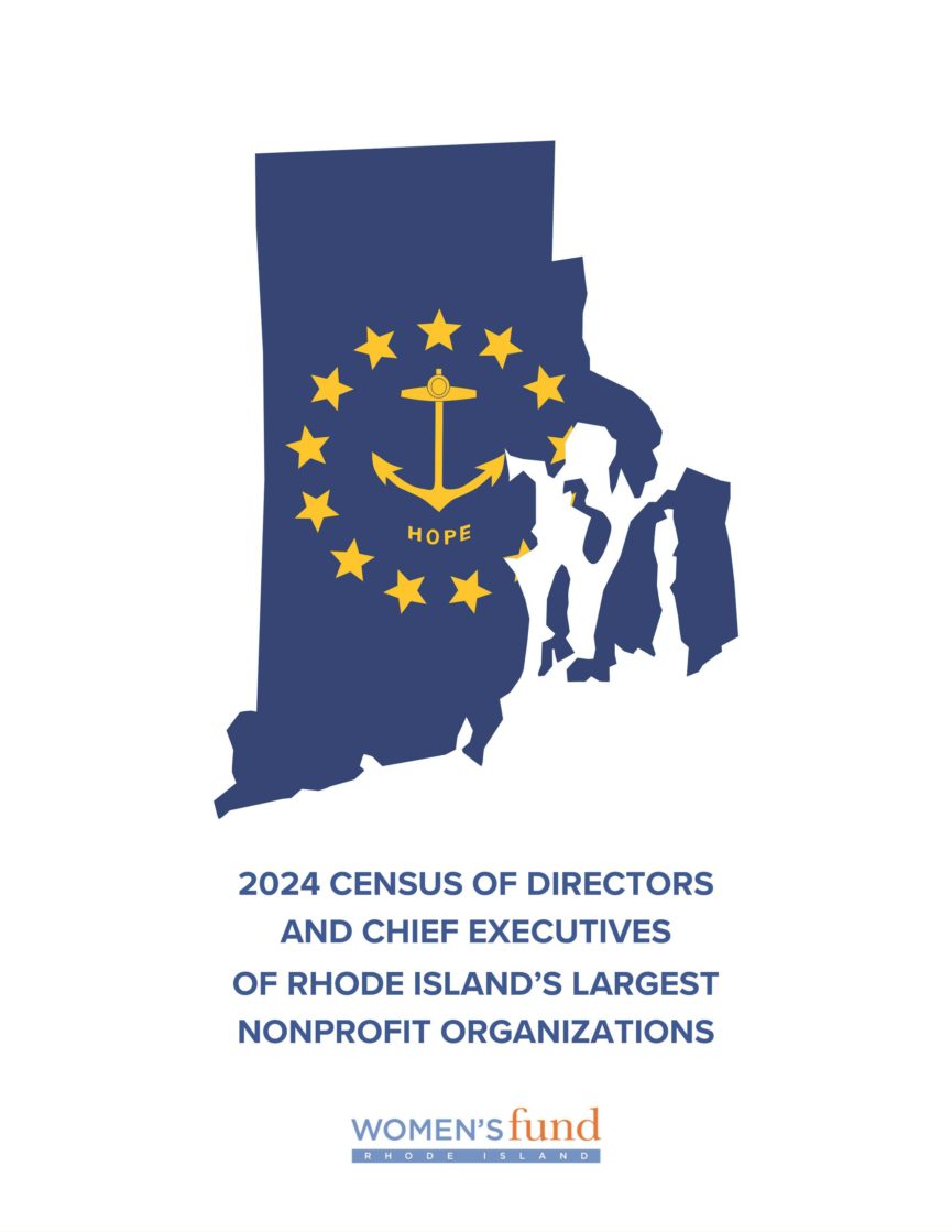 2024 Census of Directors and Chief Executives of Rhode Island's Largest Nonprofit Organizations report cover