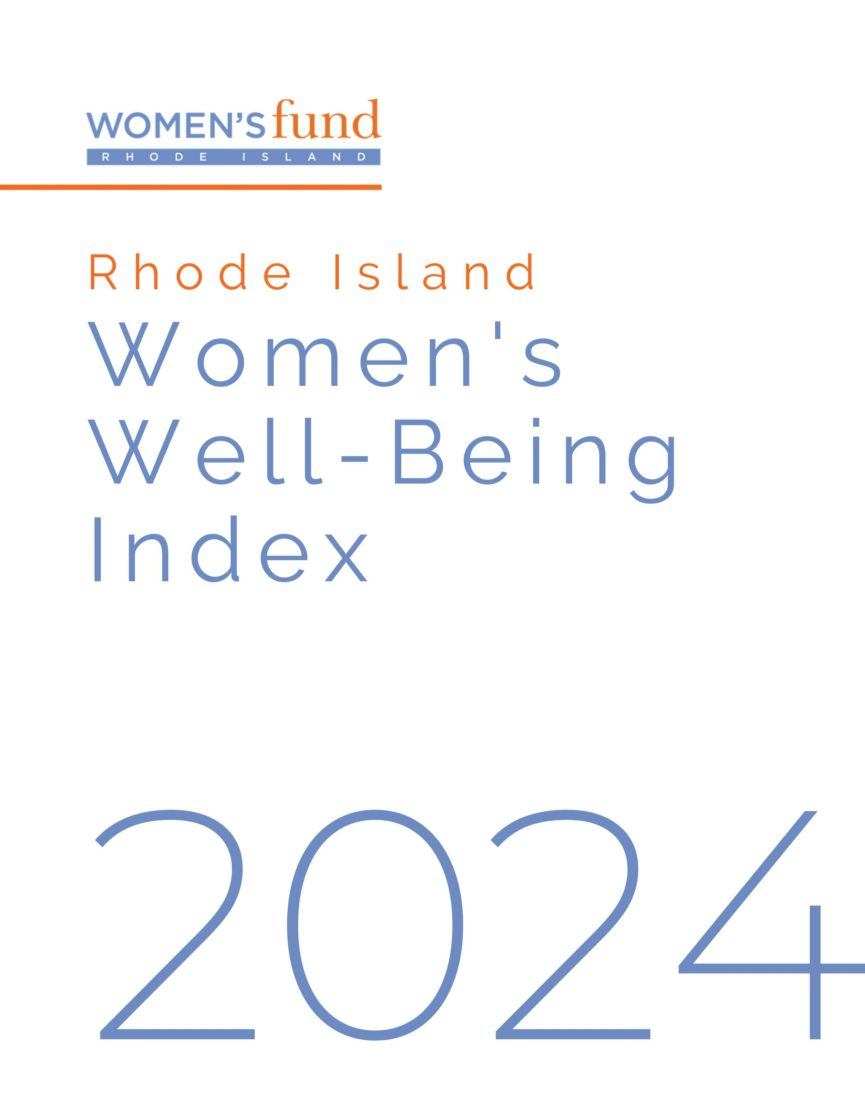 WFRI 2024 Women's Well-Being Index report cover