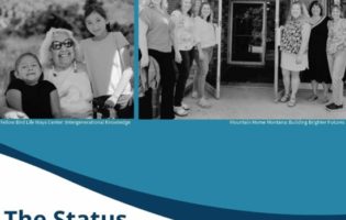 The Status of Women in Montana Advancing Policy for Economic Equity report cover